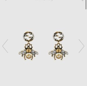 Gucci Bee 🐝 Drop Earrings Authentic